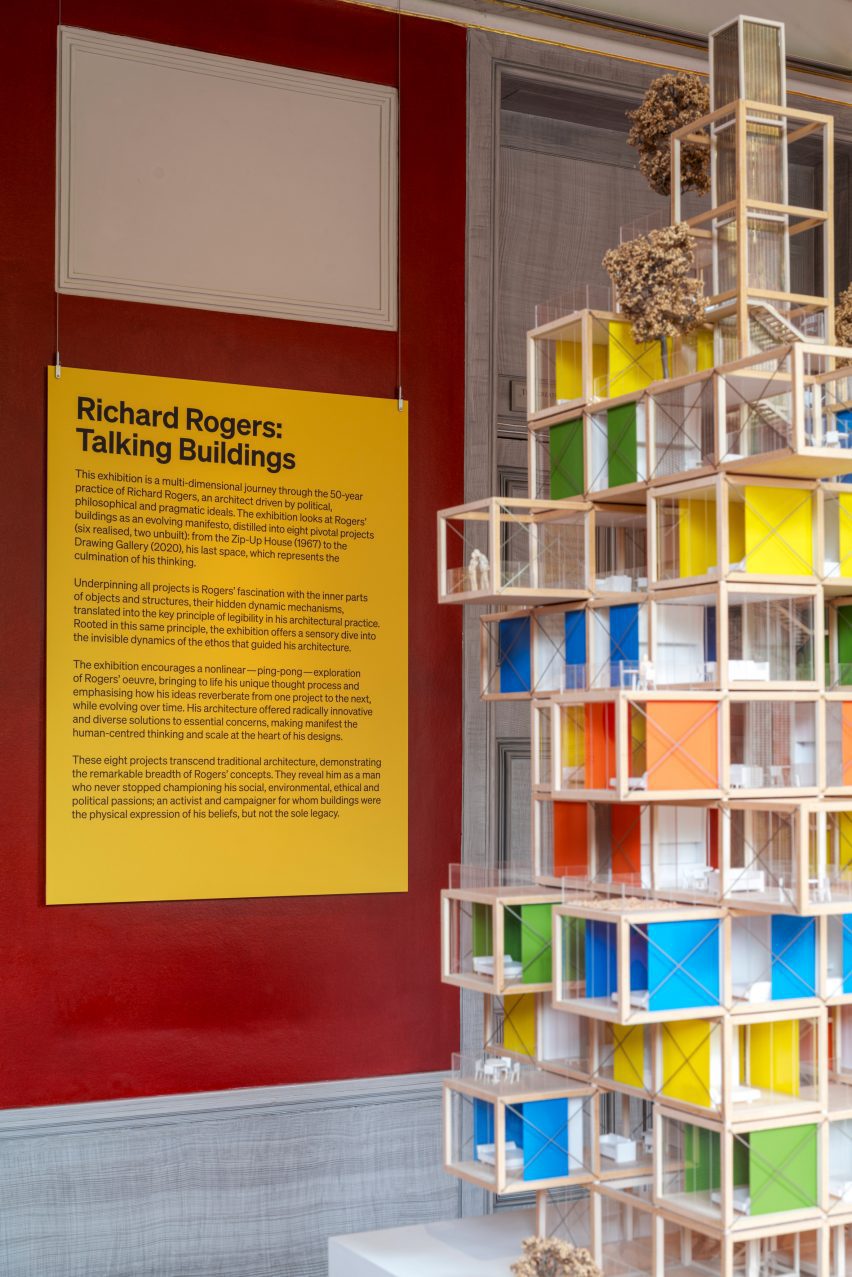 Richard Rogers: Talking Buildings exhibition at the Sir John Soane's Museum in London