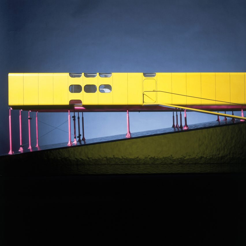 Model of Zip-Up House by Richard Rogers