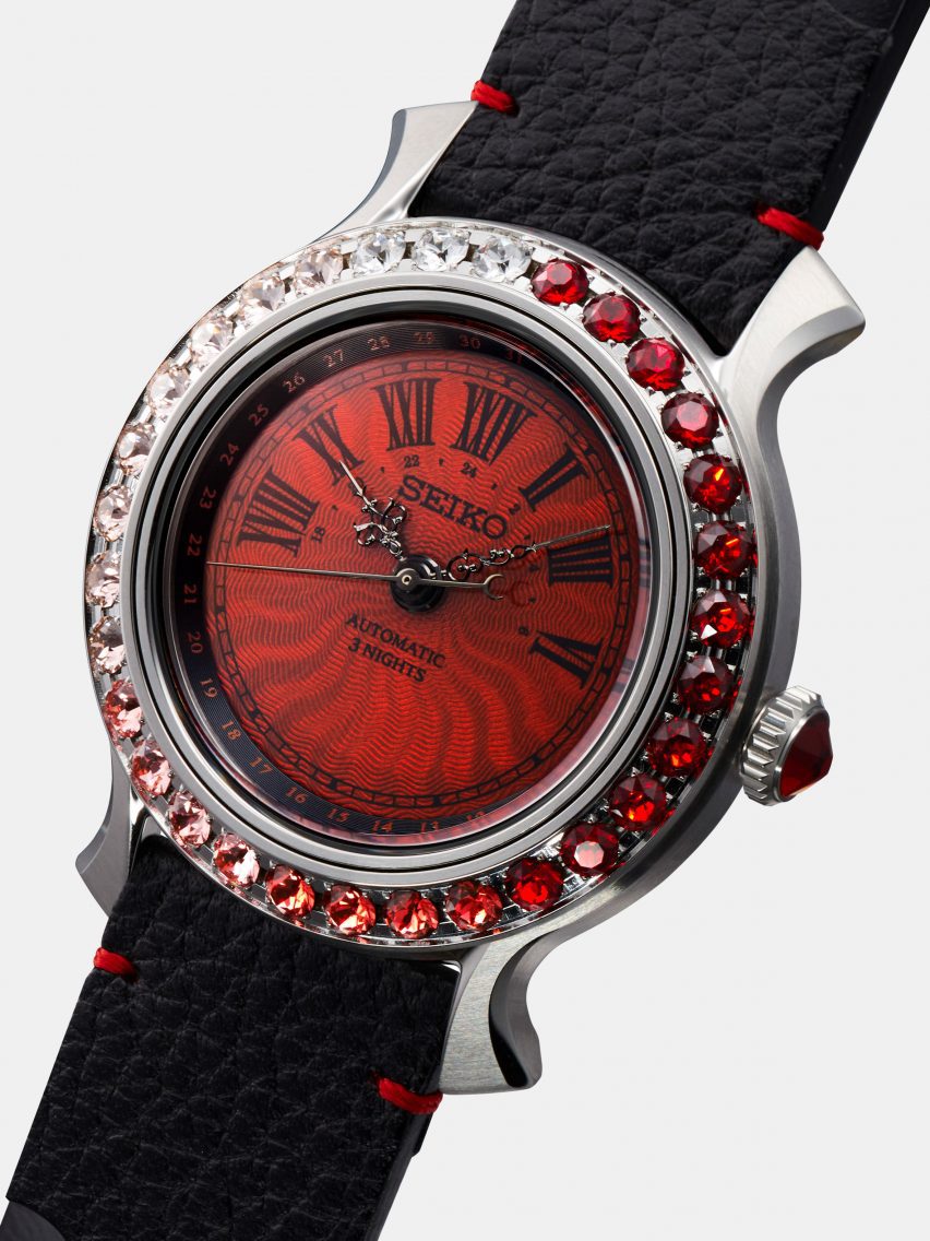 Watch for a vampire at an exhibition by Seiko
