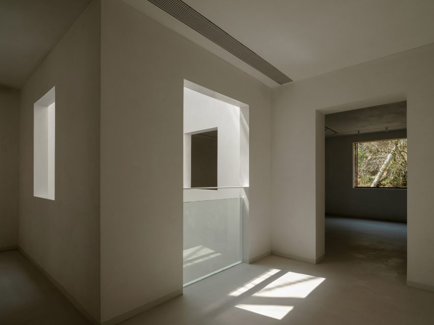 Interior view of The Quartet – Songzhuang Z Museum in China