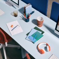 Teddy tables and workstations by Zenith