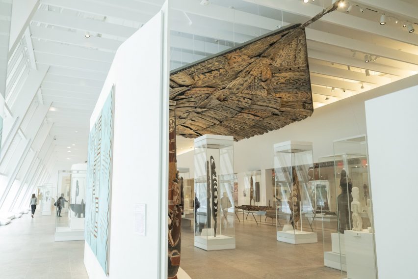 Gallery displaying Oceanic arts