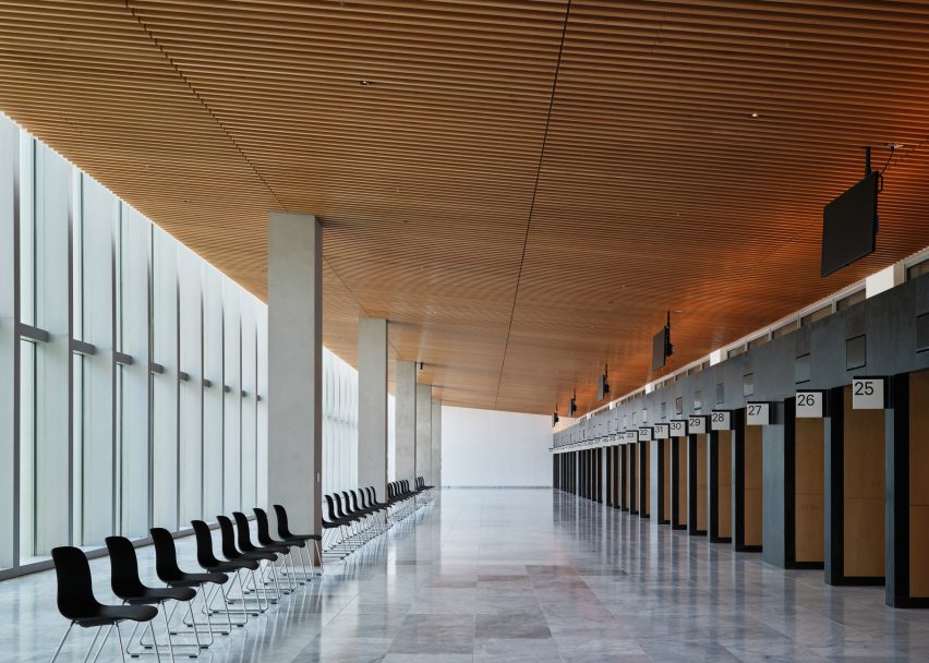 Interior of the embassy