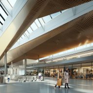 Vilnius Airport terminal by Zaha Hadid Archietcts