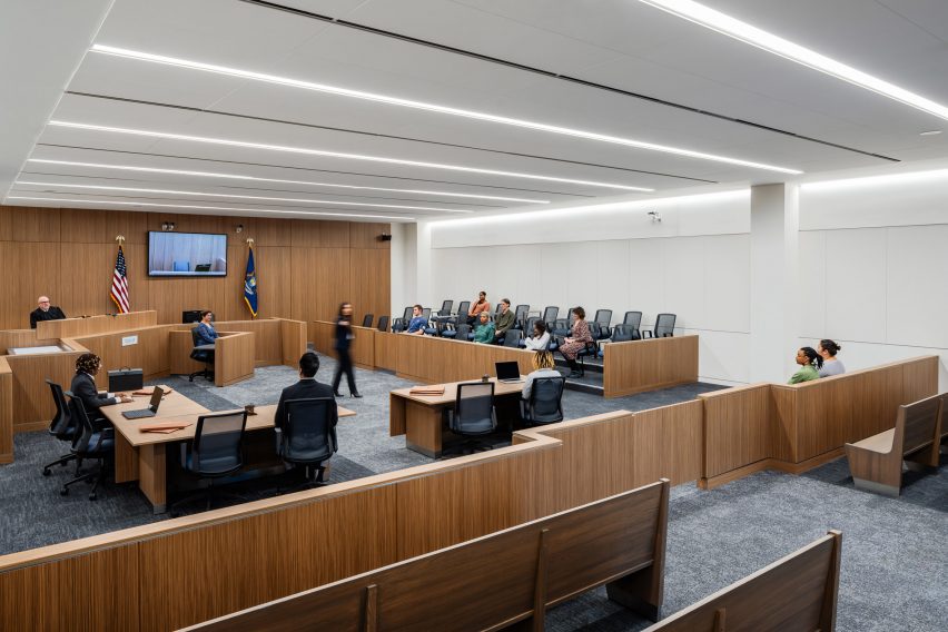 Criminal justice interior