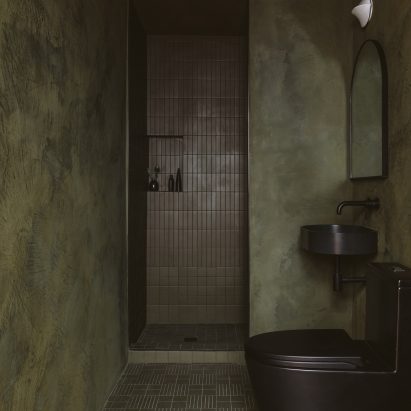 Bozeman Split Level, Forest Bath by Open Studio Collective