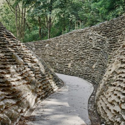 Park on the Warsaw Uprising Mound by Archigrest and TopoScape