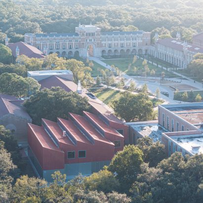 Rice University William T Cannady Hall for Architecture by Karamuk Kuo