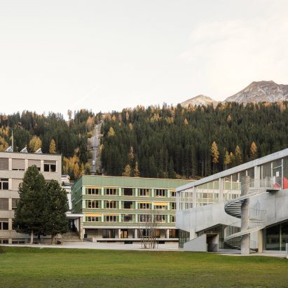 Transformation of School Davos by Cura Architekten