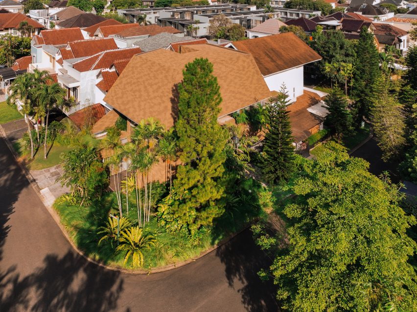Aerial view of Attic Above Garden by RAD+ar