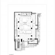 First floor plan of Attic Above Garden by RAD+ar