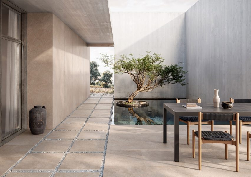 Concept outdoor tile collection by Casalgrande Padana