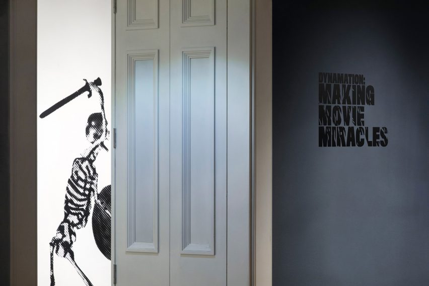 Ray Harryhausen wayfinding and signage by BOB Design
