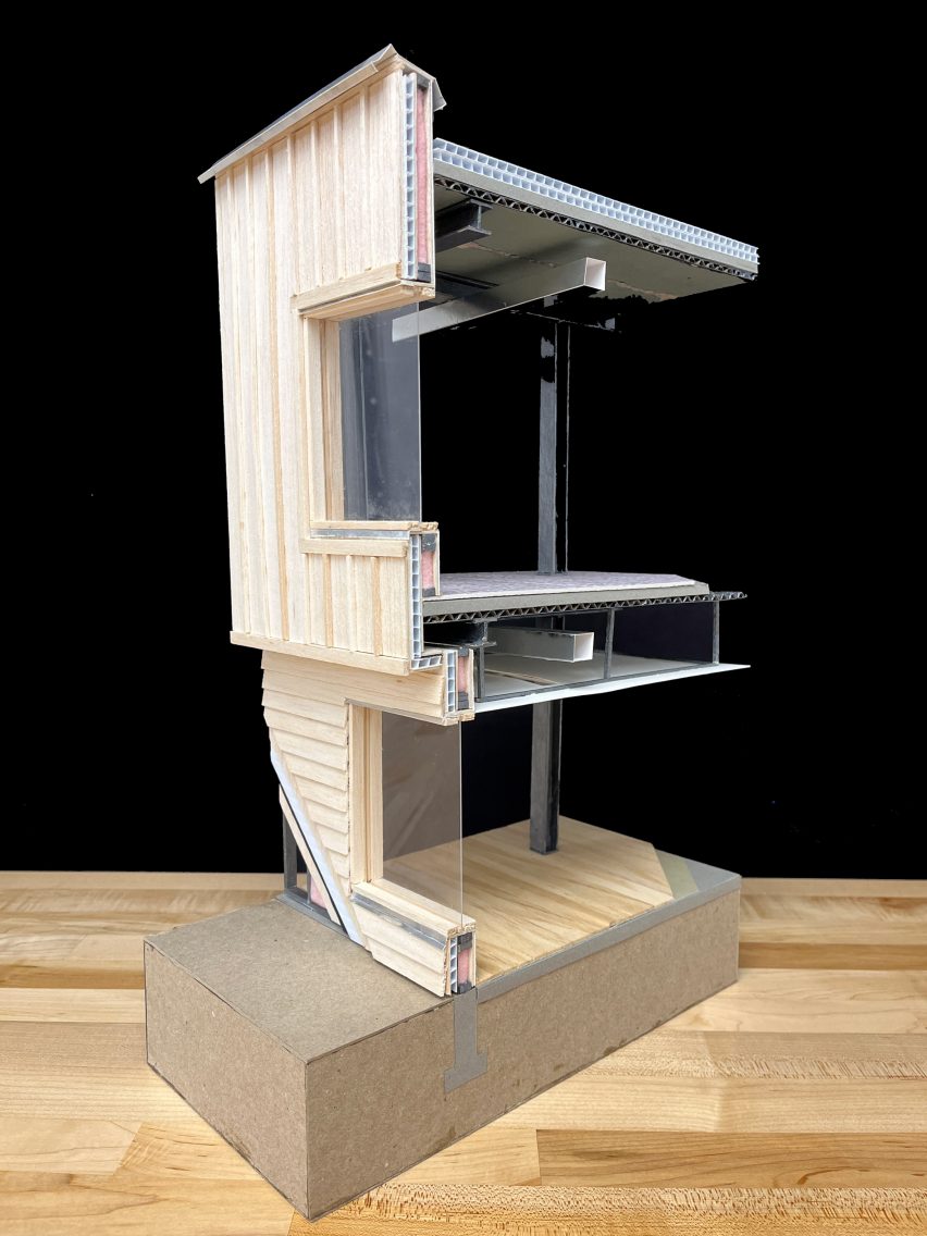a photograph of an architectural model