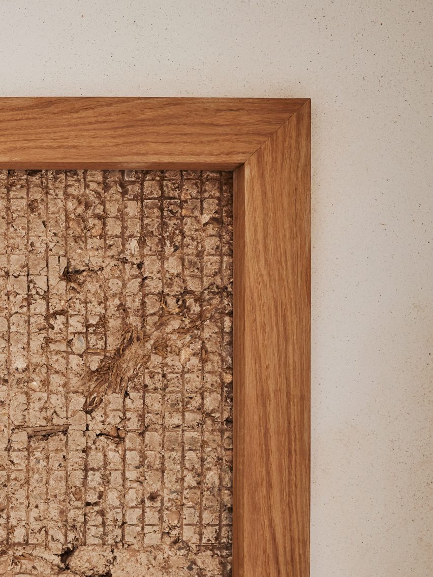 Detail of cob construction