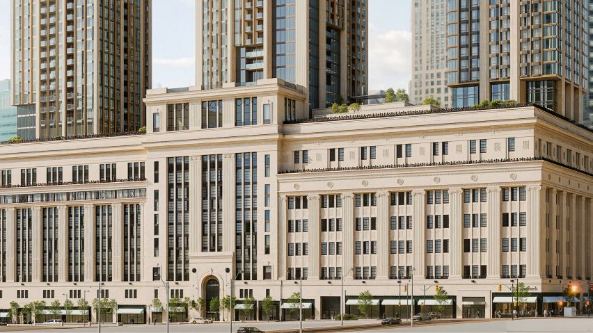 College Park restoration and skyscrapers