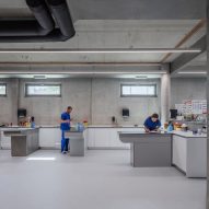 Vet hospital in Albania by Davide Macullo Architects