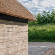 Dem Talamh rammed-earth shelter by Fuinneamh Workshop Architects
