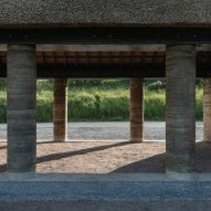 Dem Talamh rammed-earth shelter by Fuinneamh Workshop Architects