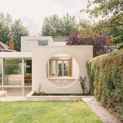 Brick Built House by Courtney McDonnell Architects