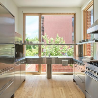 Clinton Hill Townhouse by Brent Buck Architects