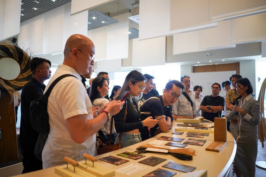 Exhibition space during the Indonesia Design Week
