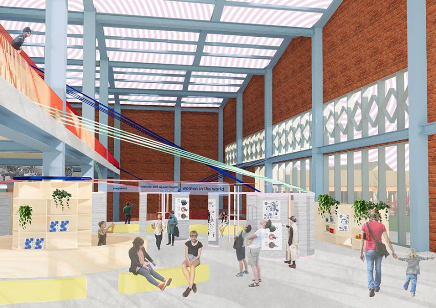 a visualisation of a centre for women