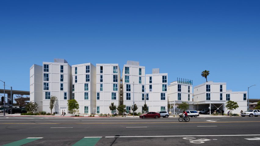 Low-cost housing in Los Angeles