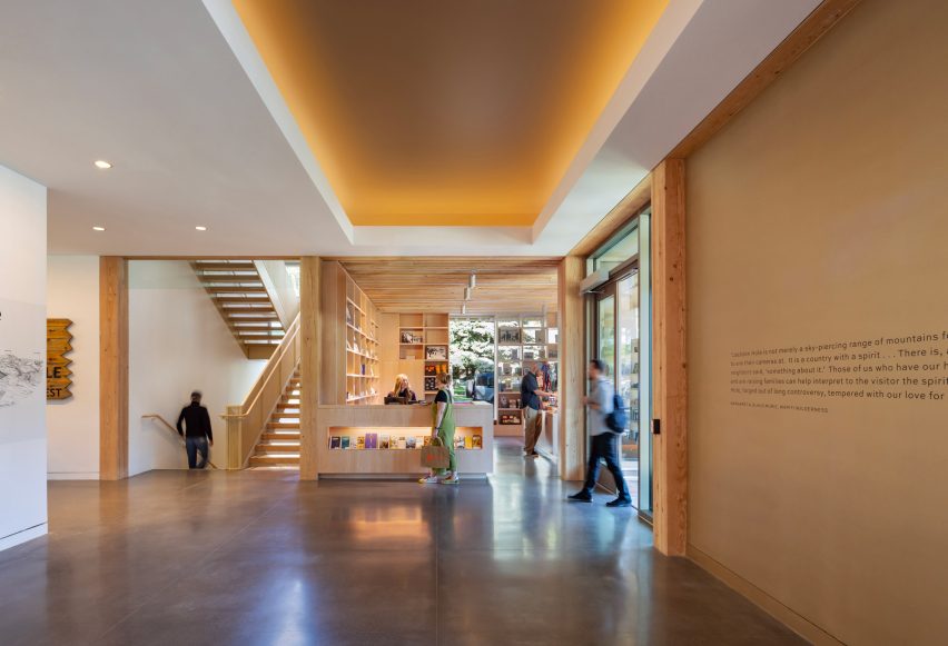 Interior of History Jackson Hole