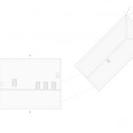 Plan of AIP House Azóia by Joāo Tiago Aguiar Arquitectos