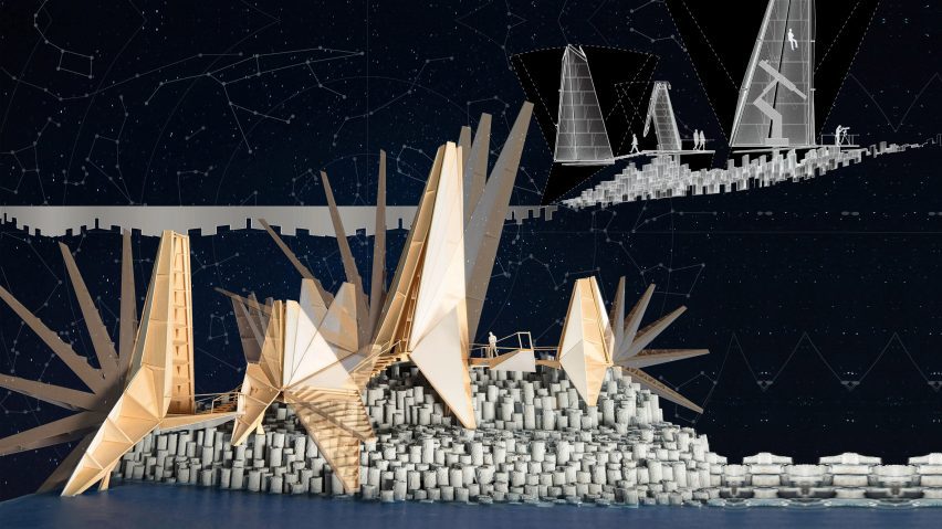 a photograph of an architectural model