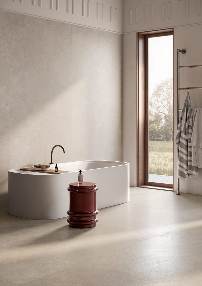 Lithos collection tiles by Casalgrande Padana