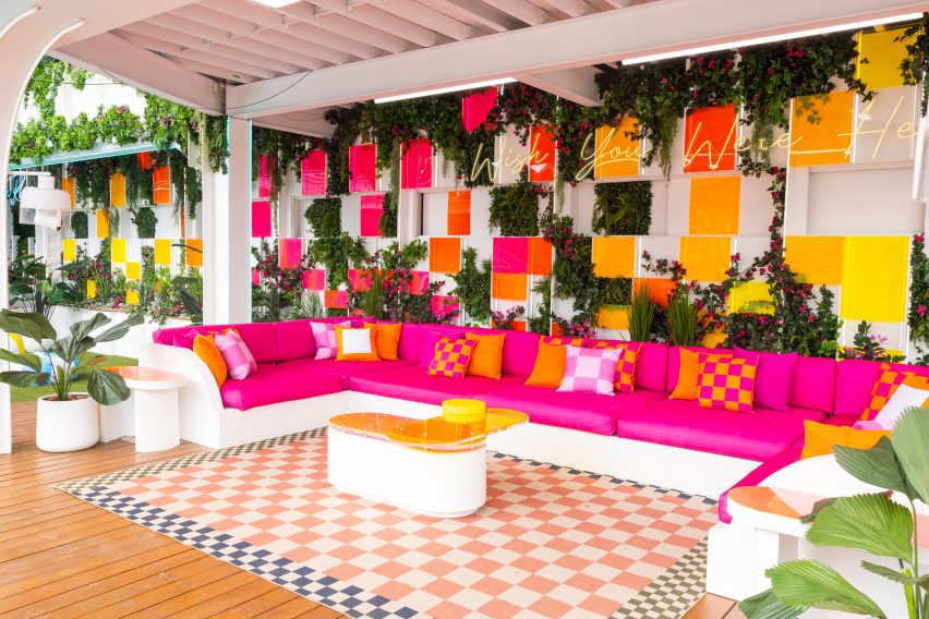 Love Island Villa set design