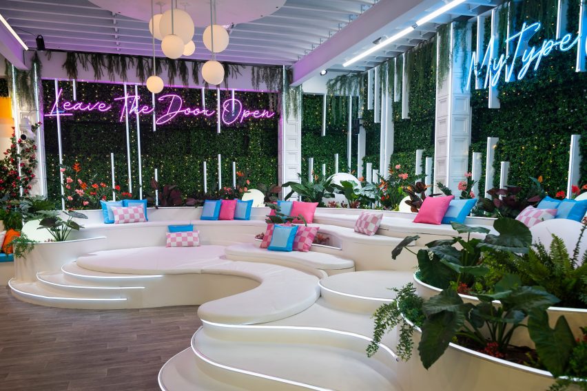 Love Island Villa set design