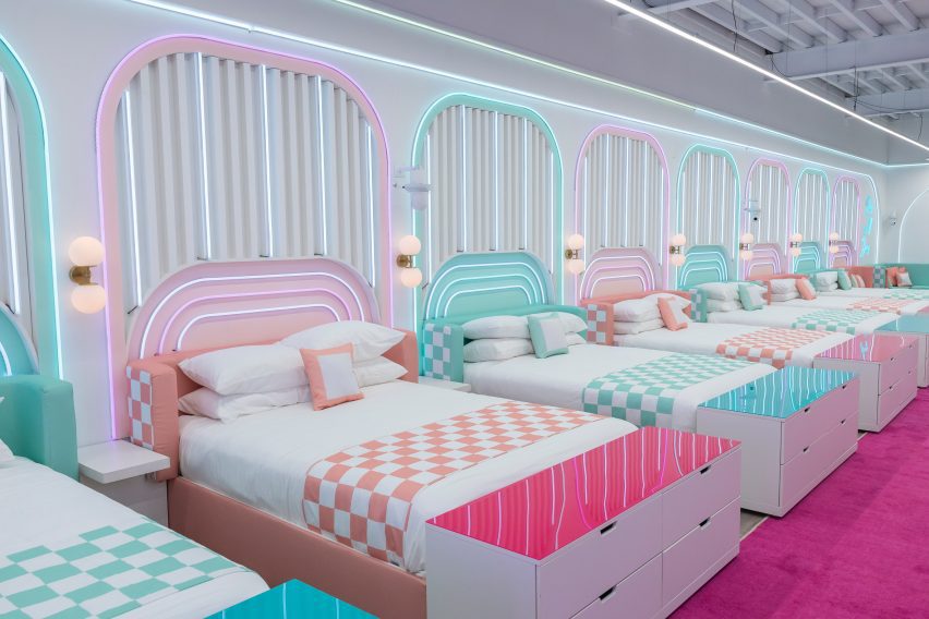 Love Island Villa set design