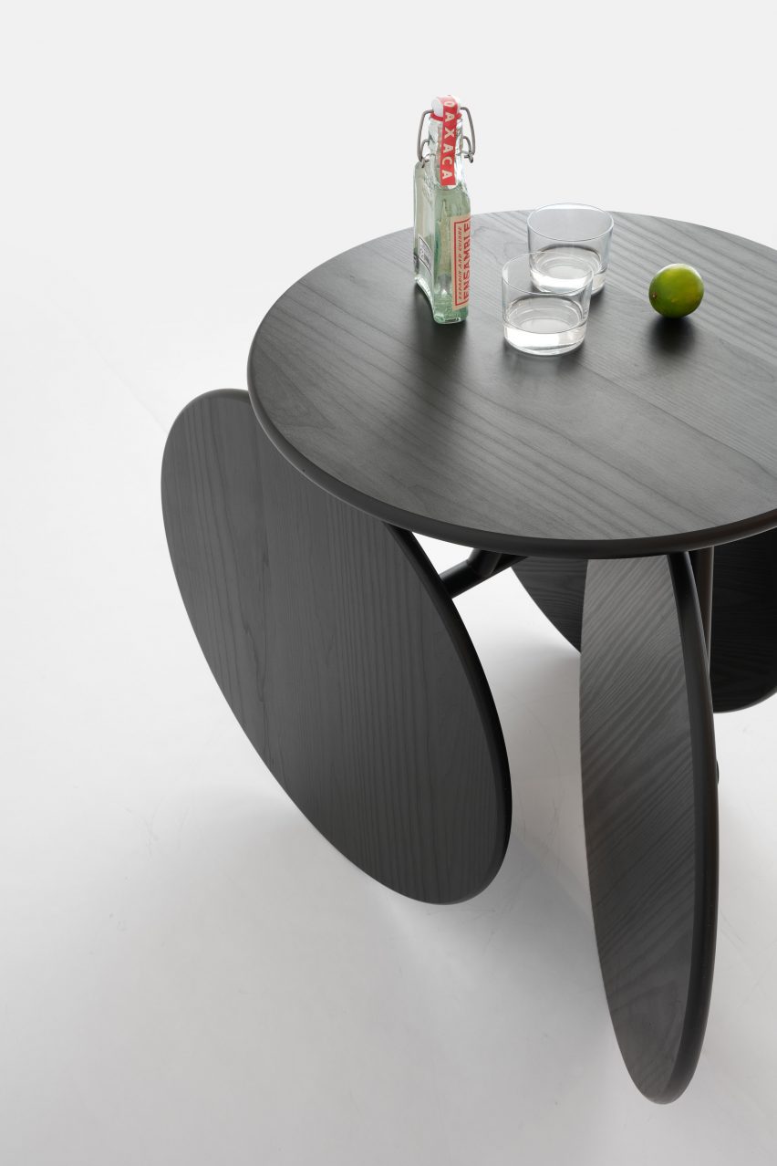 Mike and Maaike rolling bar cart
