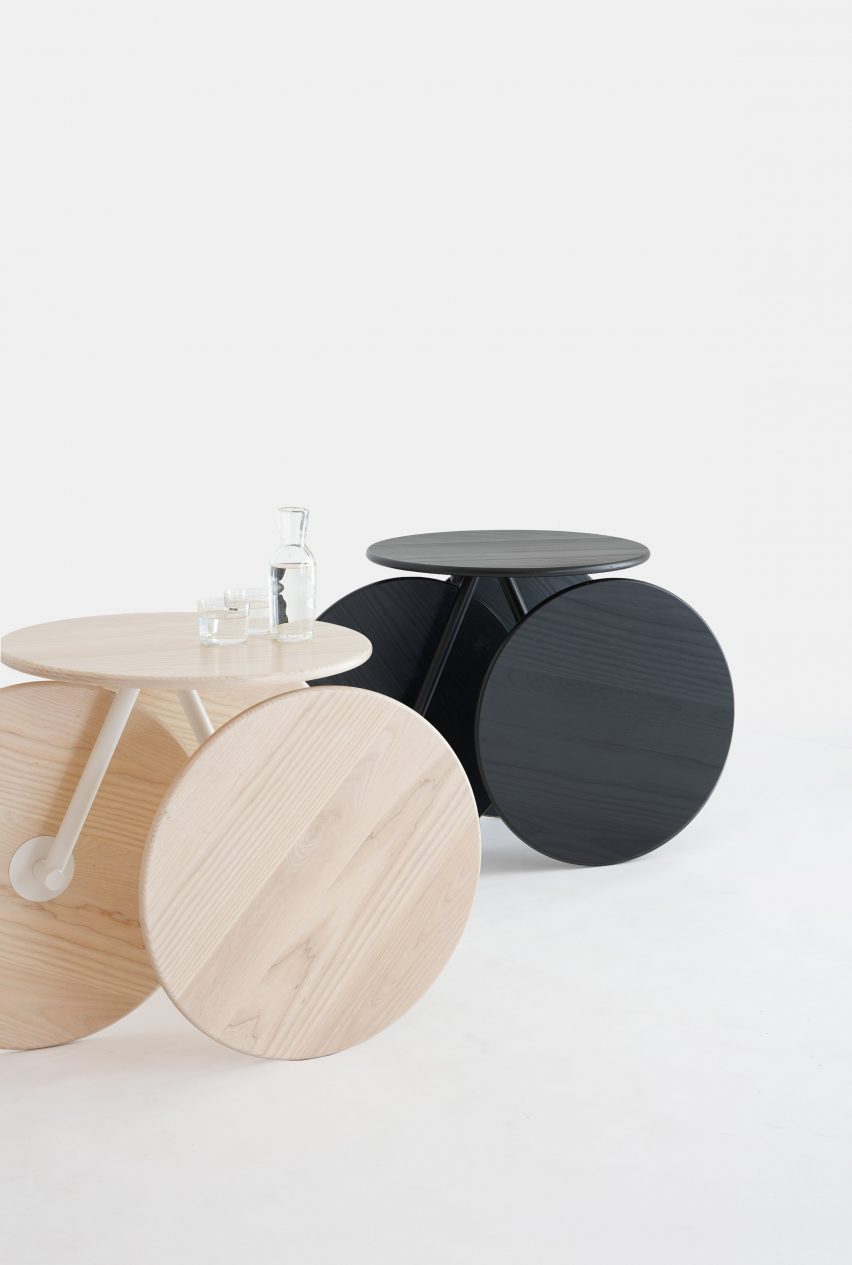 Mike and Maaike rolling bar cart