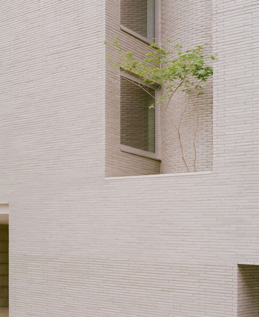 Close-up of building facade by Order Matter