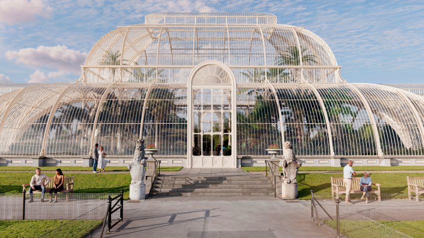 Palm House in Kew Gardens