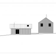 Elevation of House Hökarn by Per Bornstein