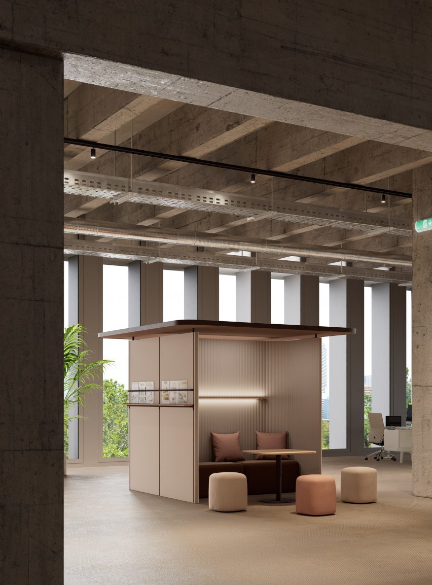 Pi workspace organisation system by Kettal