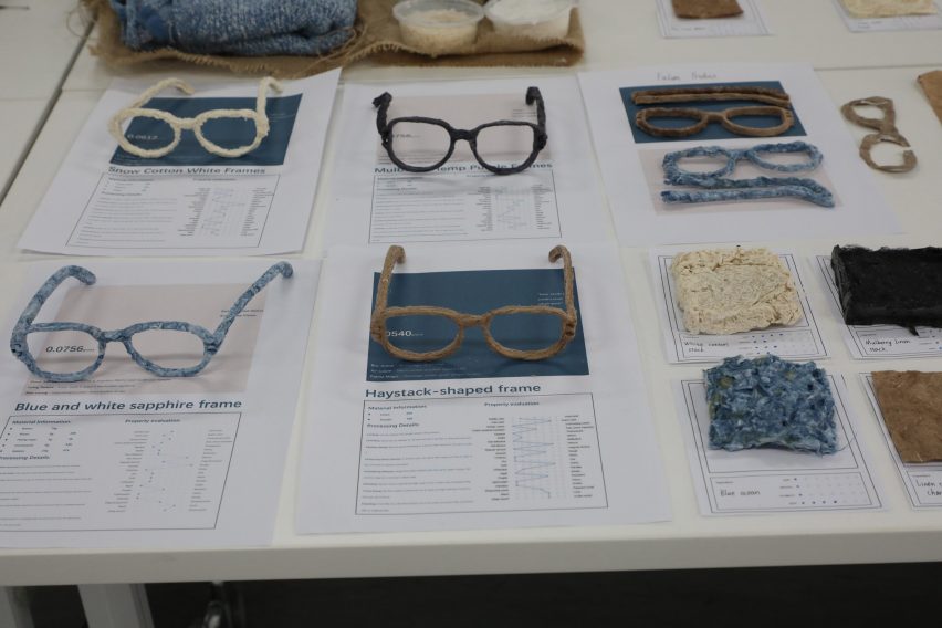a photograph of glasses made from different materials