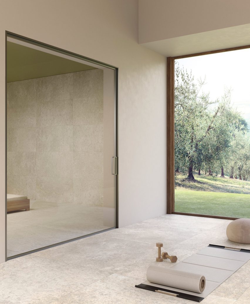 Pulsar stone surfaces by Fiandre