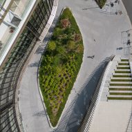 Roelevard development in Roeselare, Belgium, by Snøhetta and B2Ai