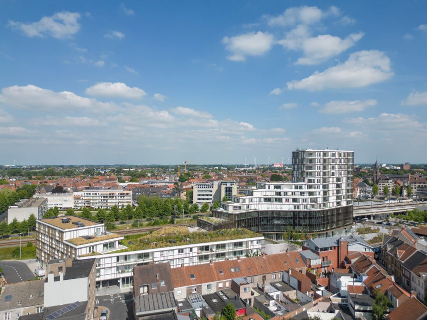 Roelevard development in Belgium by Sn&oslash;hetta and B2Ai