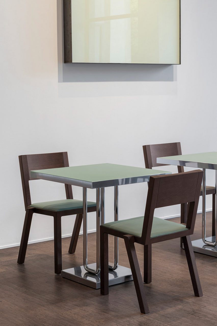 Museum restaurant chair by Studio Klass for UniFor