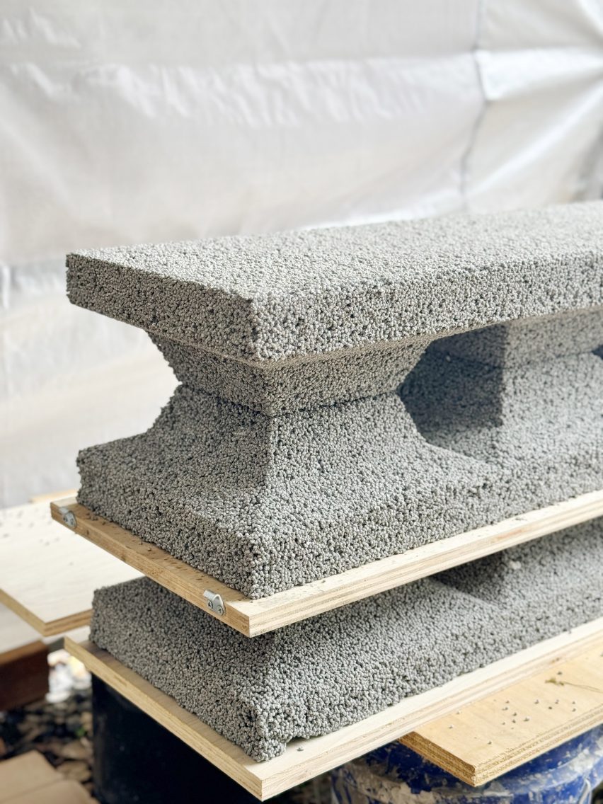 Foam-based construction blocks