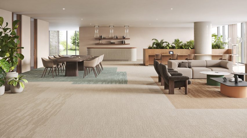 Tactile Craft carpet tiles by Tarkett