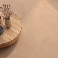 Terracotta collection tiles by Keraben