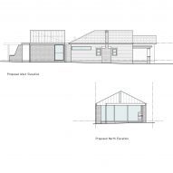 Elevation of Thornbury House by Healy Ryan Architects